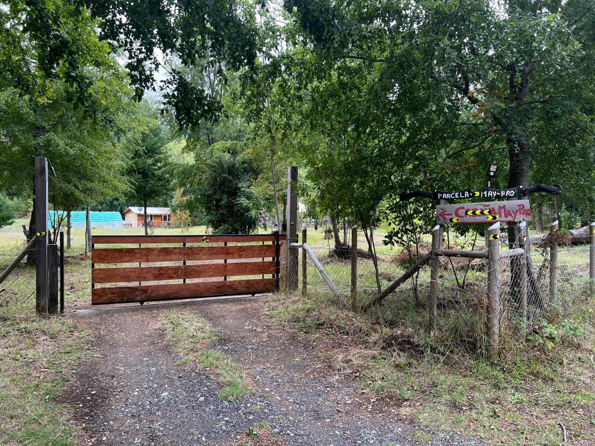 Cabana May Pao, Para 3 En Melipeuco Cerca Del Parque Nacional Conguillio Exterior photo